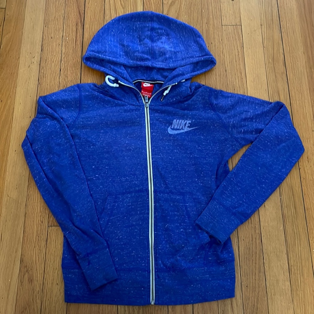 Nike Purple Zip-Up Sweatshirt • Size Medium